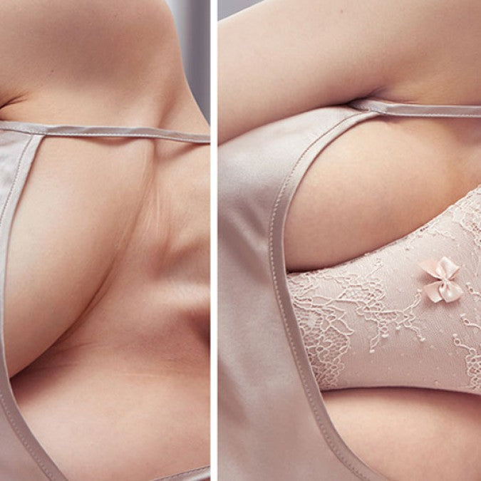 Sleep & Glow Silk Pillow Bra